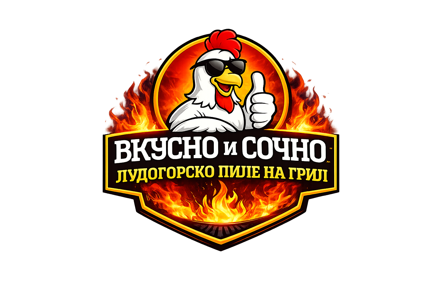 Вкусно и сочно — лого